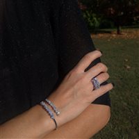 Armband Damiani Dame Mimosa in Weißgold Diamante 2.02 Ct 20080820 - 20080820